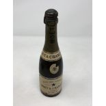 An antique bottle of Moet & Chandon champagne