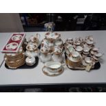 An extensive Royal Albert Old Country Roses tea and dinner service