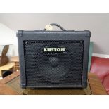 A Kustom KC10 mini guitar amplifier