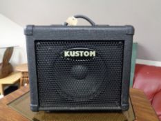 A Kustom KC10 mini guitar amplifier