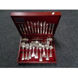 A canteen of Arthur Price stainless steel cutlery