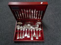 A canteen of Arthur Price stainless steel cutlery