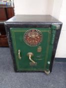 A Milner's 212 patent fire safe CONDITION REPORT: 49cm wide by 51cm deep by 63cm