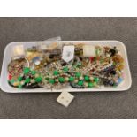 A quantity of costume jewellery, beads, necklaces etc.