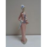 A Nao figure - Art Deco style lady (boxed)