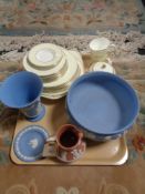 A tray of Wedgwood tea china,