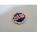 WWII enamel badge - Britisch Freundschaft