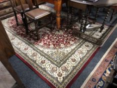 A Persian design carpet