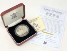 The Royal Mint - The 1993 40th Anniversary of the Coronation sterling silver crown, 28.28g.