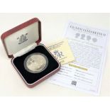 The Royal Mint - The 1993 40th Anniversary of the Coronation sterling silver crown, 28.28g.