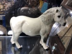 A Beswick Shetland Pony/"Holydell Dixie",