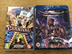 A boxed Nintendo Switch game : Carnival Games,