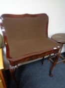 A good quality early twentieth century mahogany card table