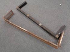 Two 19th century fire fenders