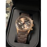 An Emporio Armani gent's wrist watch in retail box,