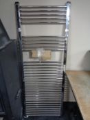 A unplumbed heated towel rail