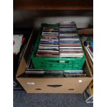 A box of CDs