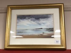 Brenda Parker, From Embleton Shore, pastel,