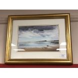 Brenda Parker, From Embleton Shore, pastel,