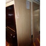 A light oak hardwood interior panel door (new)