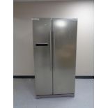 A Samsung double door fridge
