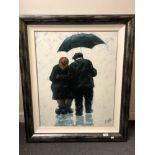 After Alexander Millar, Mam and Dad, reproduction in colours, numbered 79/295, signed,