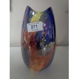 A Maling storm pattern vase