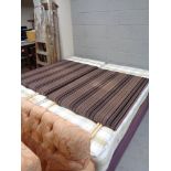 A Dura Beds 6' zip lock divan set (unzipped would form two sperate divan sets)