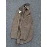 A Paul Berman Gent's brown suede jacket,