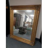 A Victorian style gilt framed overmantel mirror CONDITION REPORT: 152cm by 122cm.