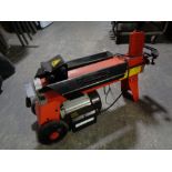 An electric log splitter