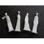 Four Spode figures - Henrietta, Georgina,