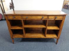 A set of Multi York Master furniture maker open bookshelves