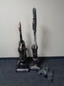 A Beko vacuum and Beldray vacuum