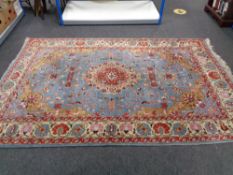An Isfahan design rug,