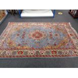 An Isfahan design rug,