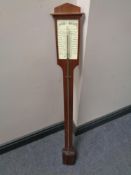 A Danish mahogany barometer