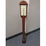 A Danish mahogany barometer