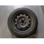 A set of four Fire Stone F-750 tyres on rims