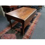 A Victorian inlaid mahogany Pembroke table