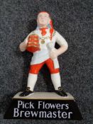 A Carlton ware brewery china figure - Pick Flowers Brewmaster