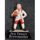 A Carlton ware brewery china figure - Pick Flowers Brewmaster