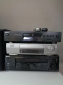 A Sony Linear converter together with a Sony digital audio video control centre,