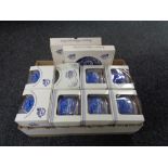 A collection of boxed Ringtons china, Millenium caddies,