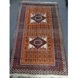 An Afghan rug