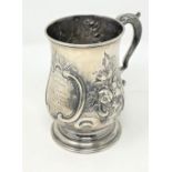A Victorian silver trophy tankard, Thomas Smily, London 1869,