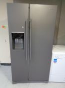 A Samsung American style fridge freezer