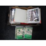 A box of mid century and later football programmes, Newcastle United home and away games,