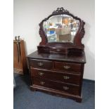 An Edwardian dressing chest