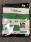 An authentic signed football shirt - Celtic European Cup winners 1967, signed by Billy Mcneill,